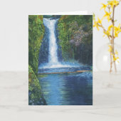 Carte Punch Bowl Falls (Fleur jaune)