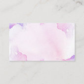 Carte Punch Compagnie Nutrition Aquarelle (Dos)