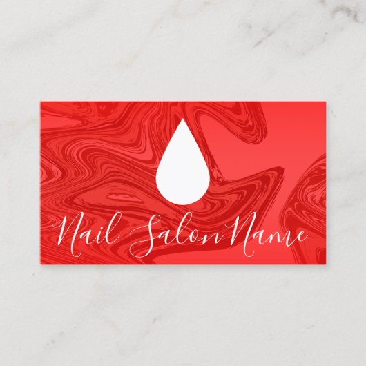 carte punch de fidélité tourbillon de salon à ongl (Devant)