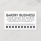 carte punch fidélité (Dos)