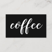 carte punch fidélité shopping café (Devant)