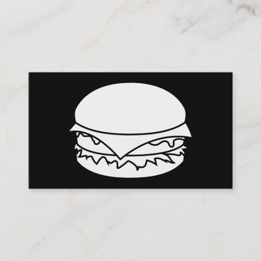 carte punch hamburgers blancs (Devant)