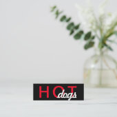 carte punch hot dogs (Debout devant)