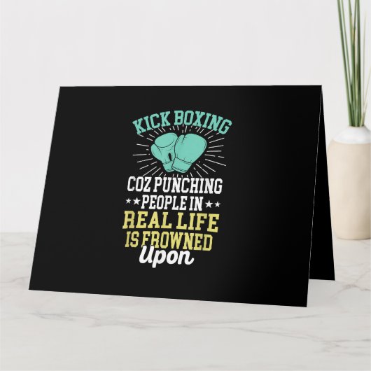 Carte Punch Les Gens Sont Congelés Sur Ki Sarcastique Dr (Devant)