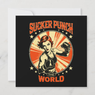 Carte Punch Sucker pour le monde