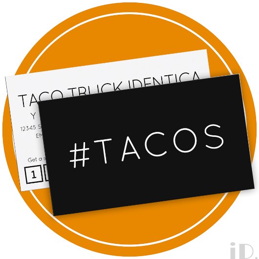 Carte punch #TACOS hashtag loyalty