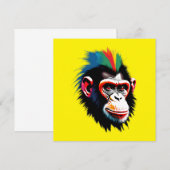 Carte Punk Chimp (Devant / Derrière)