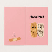 Carte Punny Espagnol Get Well Card (Outside Unfolded)