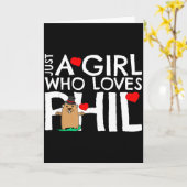 Carte Punxsy Phils Jour de la marmotte mignon le 2 févri (Fleur jaune)