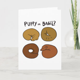CARTE PUPPER OU BAGEL