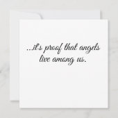 Carte Puppy Angel Flat Card (Dos)