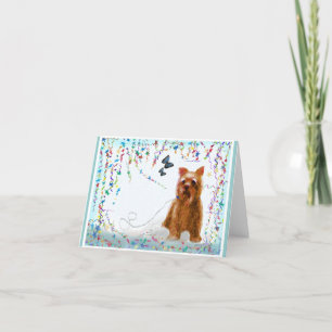 Carte Puppy Note Card