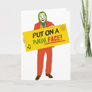 Carte Purim Joker