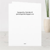 Carte Purple 100e Big Birthday Card de nous tous (Dos)