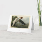 Carte Purple Heron - de Audubon's Birds of America (Dos)