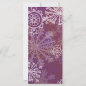 Carte Purple hiver (Dos)