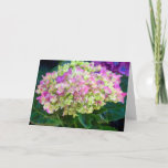 Carte Purple Hydrangea Sweet Friend<br><div class="desc">Purple Hydrangea Sweet Friend Carte d'anniversaire</div>