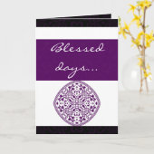 Carte Purple oriental (Fleur jaune)