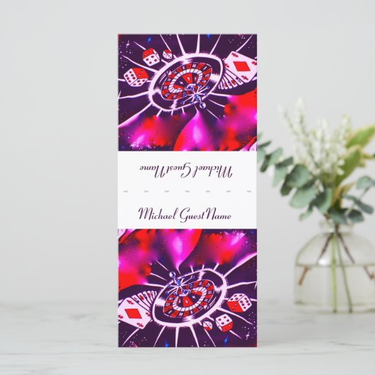 Carte Purple Passion Nom Lieu Paramètre (Debout devant)