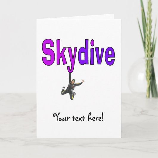 Carte Purple Skydive (Devant)