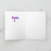 Carte Purple Skydive (Intérieur)
