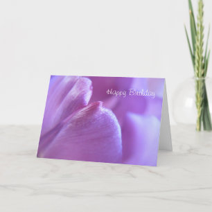 Carte Purple Tulip "Joyeux anniversaire"