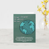 Carte Purpose d'obtention du diplôme de Carte-Le de (Fleur jaune)