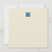 Carte Puzzle bleu (Dos)