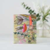 Carte puzzle de jardin heureux (Debout devant)