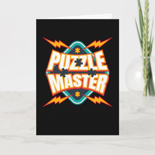 Carte Puzzle Master Jigsaw Puzzle Hobby Jeu (Devant)