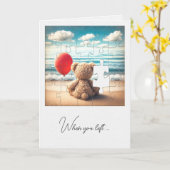Carte Puzzle Teddy Bear Manquant (Fleur jaune)