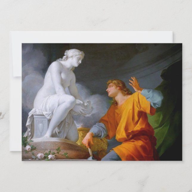 Carte Pygmalión (Mythologie grecque - Galathea) ~ (Devant)