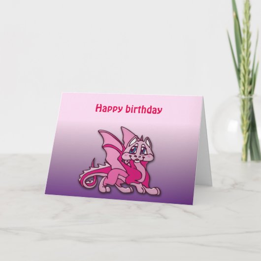 Carte Pynky le dragon (Devant)