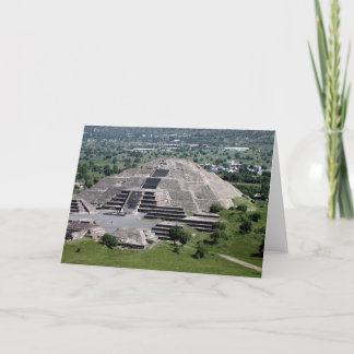 Carte Pyramide de la Lune, Teotihuacan, Mexique