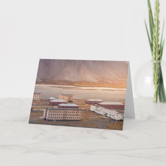 Carte Pyramiden Svalbard (Devant)
