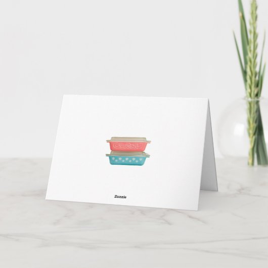 Carte Pyrex Love Joyeux Anniversaire Rose Daisy Snowflak (Dos)