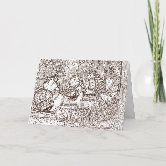 Carte Pysanky Voleurs (Devant)