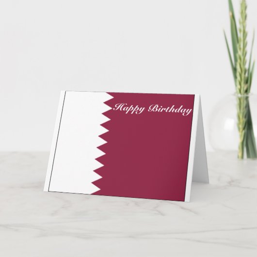 Carte Qatar (Devant)