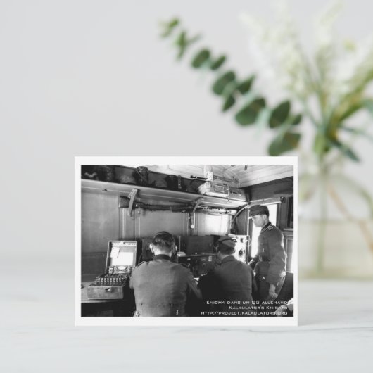 Carte QG Enigma (Debout devant)