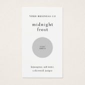 Carte QR blanche Tester Tester Tester Sparme (Devant)