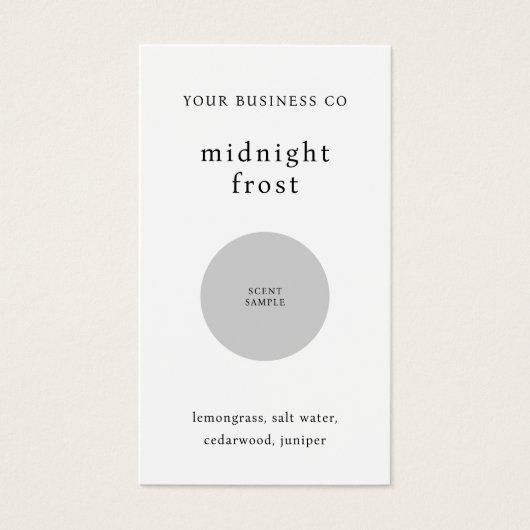 Carte QR blanche Tester Tester Tester Sparme (Devant)