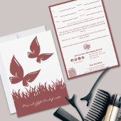 Carte QR Code Services Note mars Certificat cadeau