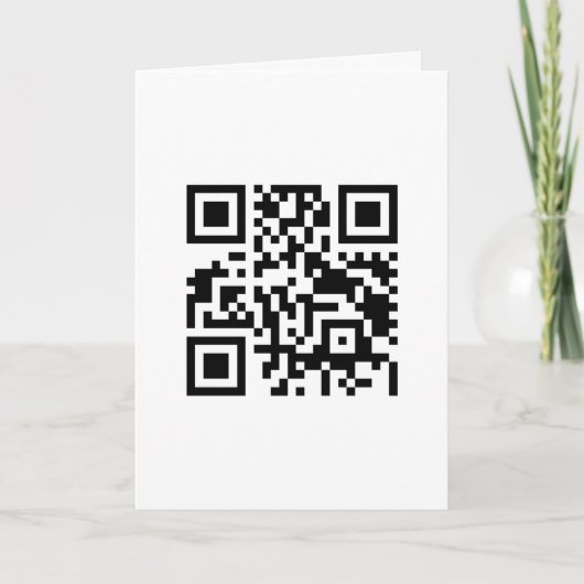 Carte QR code test (Devant)