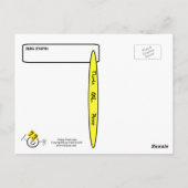 Carte QSL Happy Ham Logo Ham Radio Ham (Dos)