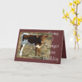 Carte Qu9258Bday2-customize (Fleur jaune)