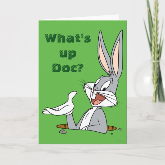 Carte QU’EST-CE QUE LE DOC ?™ BOGS BUNNY™ Rabbit Hole (Devant)