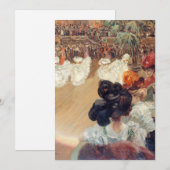 Carte Quadrille au bal Tabarin | Louis Abel-Truchet (Devant / Derrière)