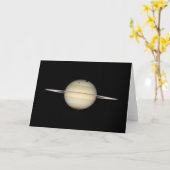 Carte Quadruple transit de la Lune de Saturne (Fleur jaune)