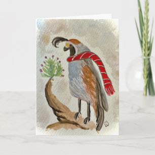 Carte Quail Holiday