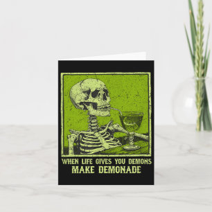 Carte Quand la vie donne des démons, faites de la démond